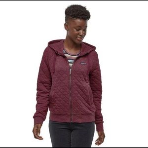 Patagonia Organic cotton quilted hoodie
